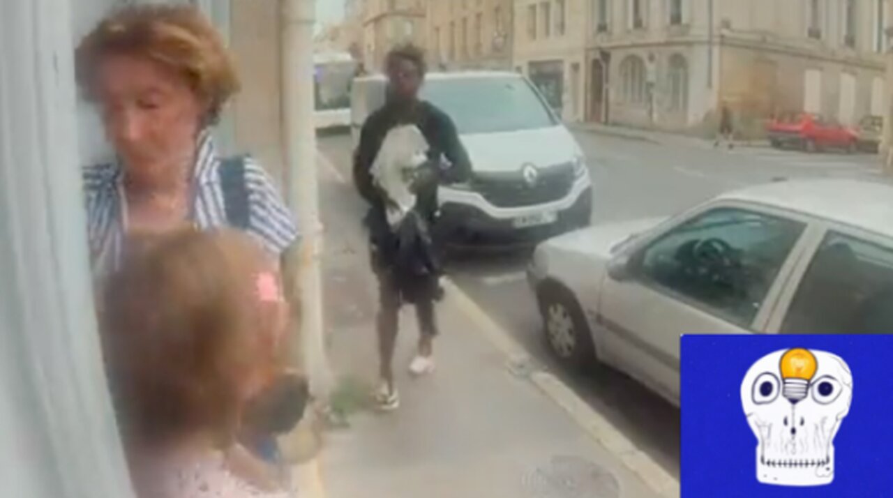 African Migrant Attacks Grandmother and Granddaughter🤬🤡