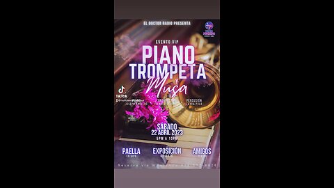 EVENTO PIANO TROMPETA Y MUSA 22.ABRIL.2023