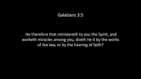 Galatians Chapter 3