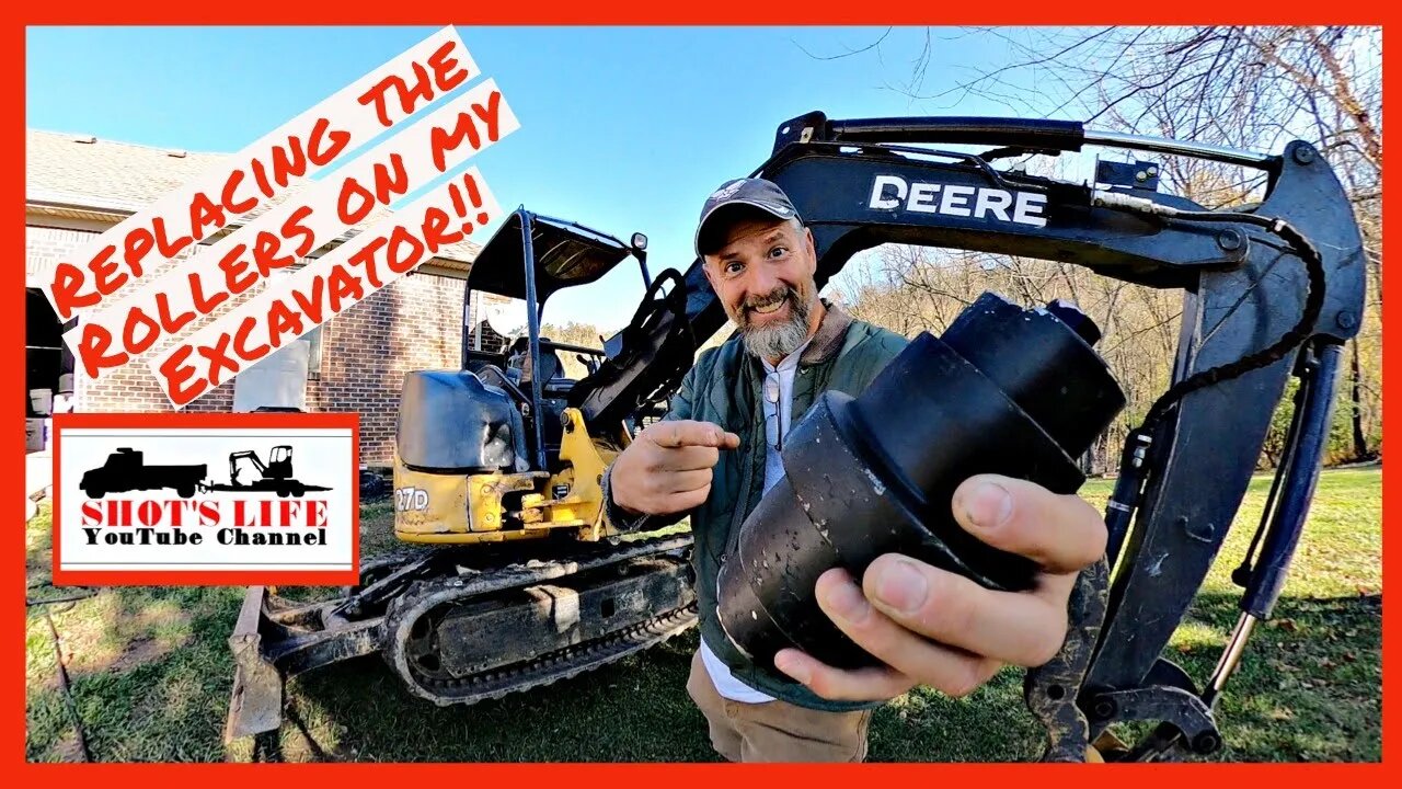 Replacing the Undercarriage on the Mini Excavator | Shots Life