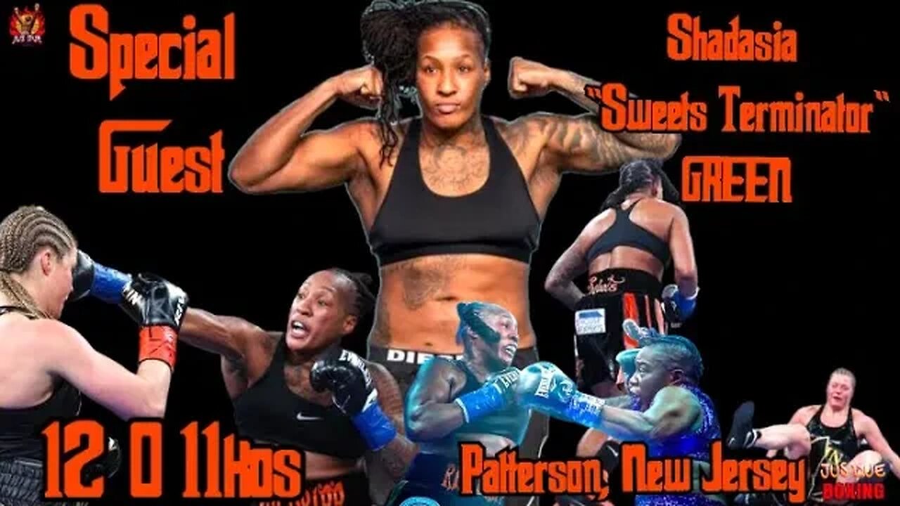 #️⃣SpecialGuest "THE BEST KEPT SECRET" SHADASIA "THE SWEET TERMINATOR" GREEN 🏆 #boxingbuild #boxing