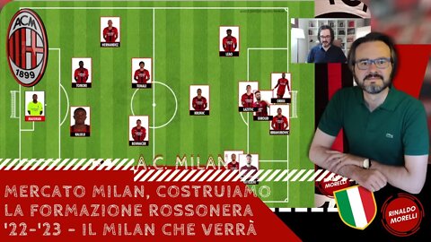 Mercato MILAN, costruiamo la formazione rossonera '22-'23 - Il Milan che verrà ep.06 17.06.2022