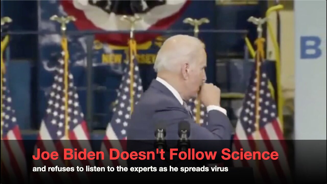 Biden Coughs in Hand then Spreads Virus (comedian K-von is sickened)