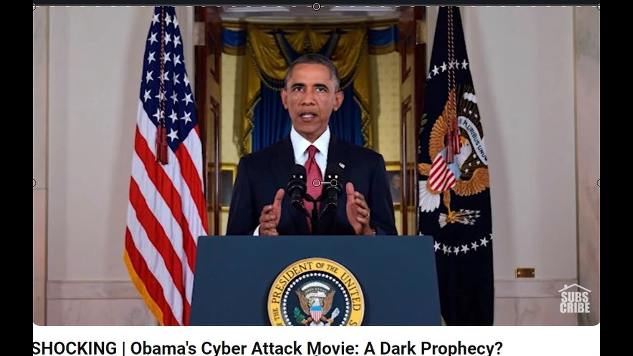 SHOCKING - Obama's Cyber Attack Movie - A Dark Prophecy.