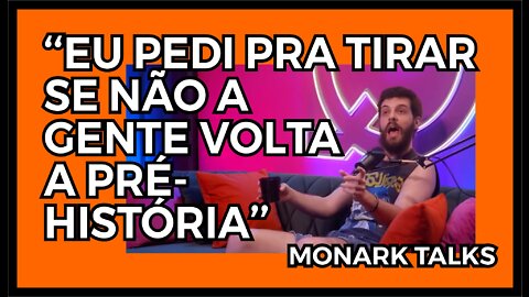 MONARK TALKS É CRITICADO DURAMENTE POR DIOGO DEFANTE