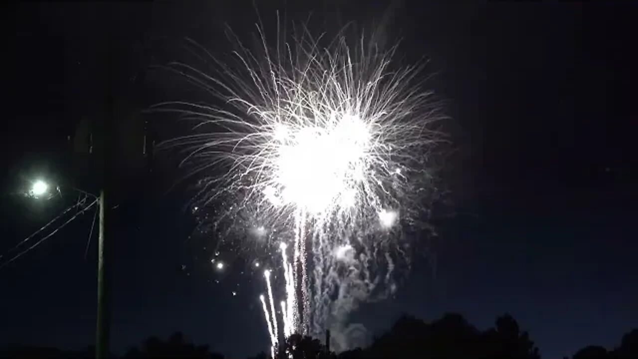 Happy Independence Day! Fireworks from Robbins, NC July 1, 2022 (Finale) 4K