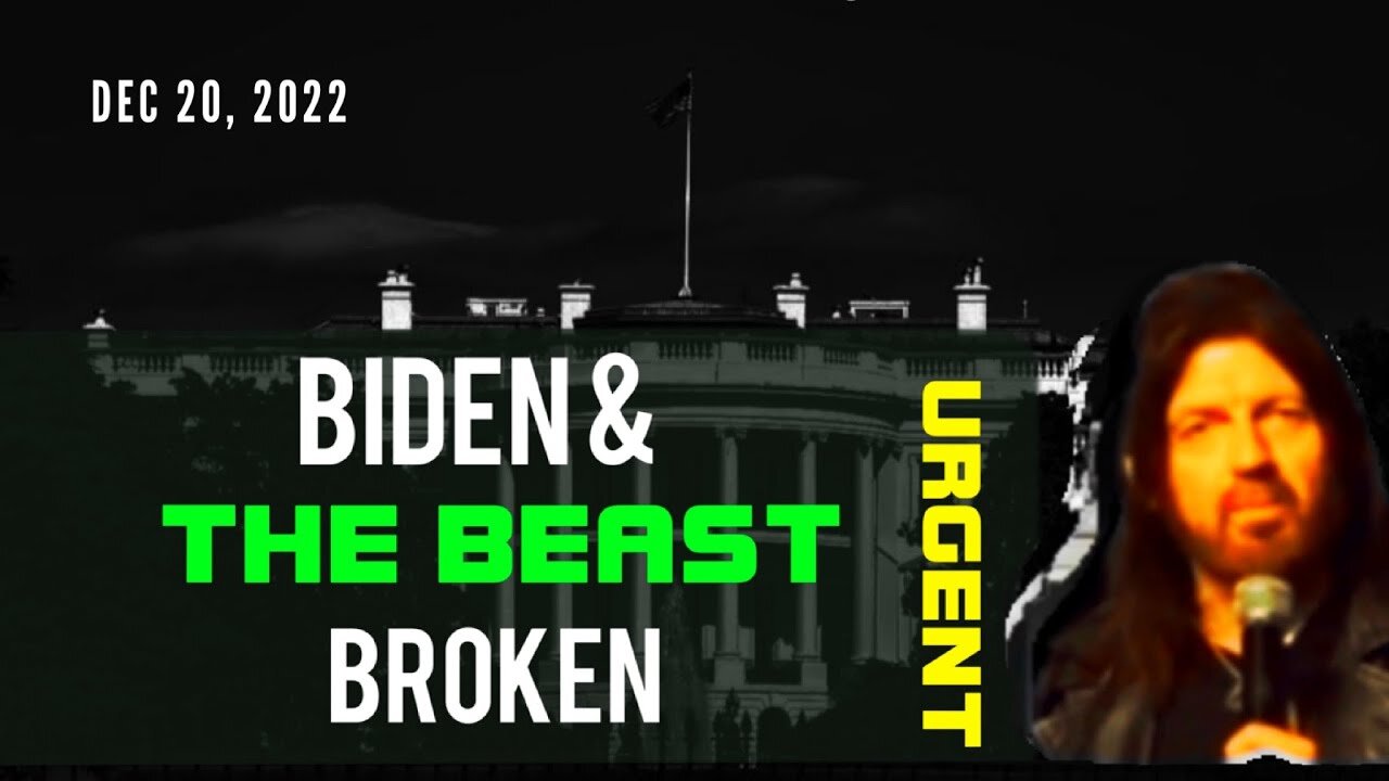 ROBIN BULLOCK PROPHETIC WORD🚨[BIDEN & THE BEAST] BROKEN ELEVENTH HOUR PROPHECY DEC 20, 2022