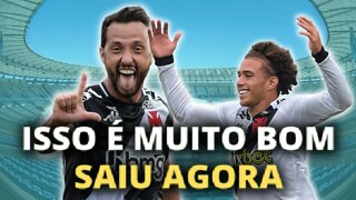 MINHA NOSSA! GE CONFIRMA! TORCIDA COMEMORA! NOTICIA DO VASCO HOJE