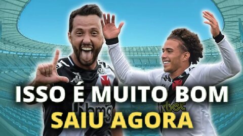 MINHA NOSSA! GE CONFIRMA! TORCIDA COMEMORA! NOTICIA DO VASCO HOJE