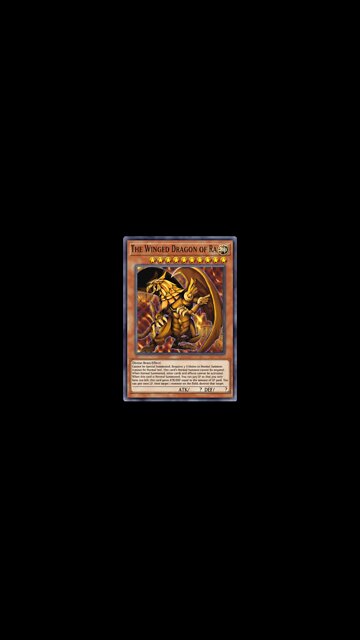 Yu Gi Oh! The Winged Dragon of Ra