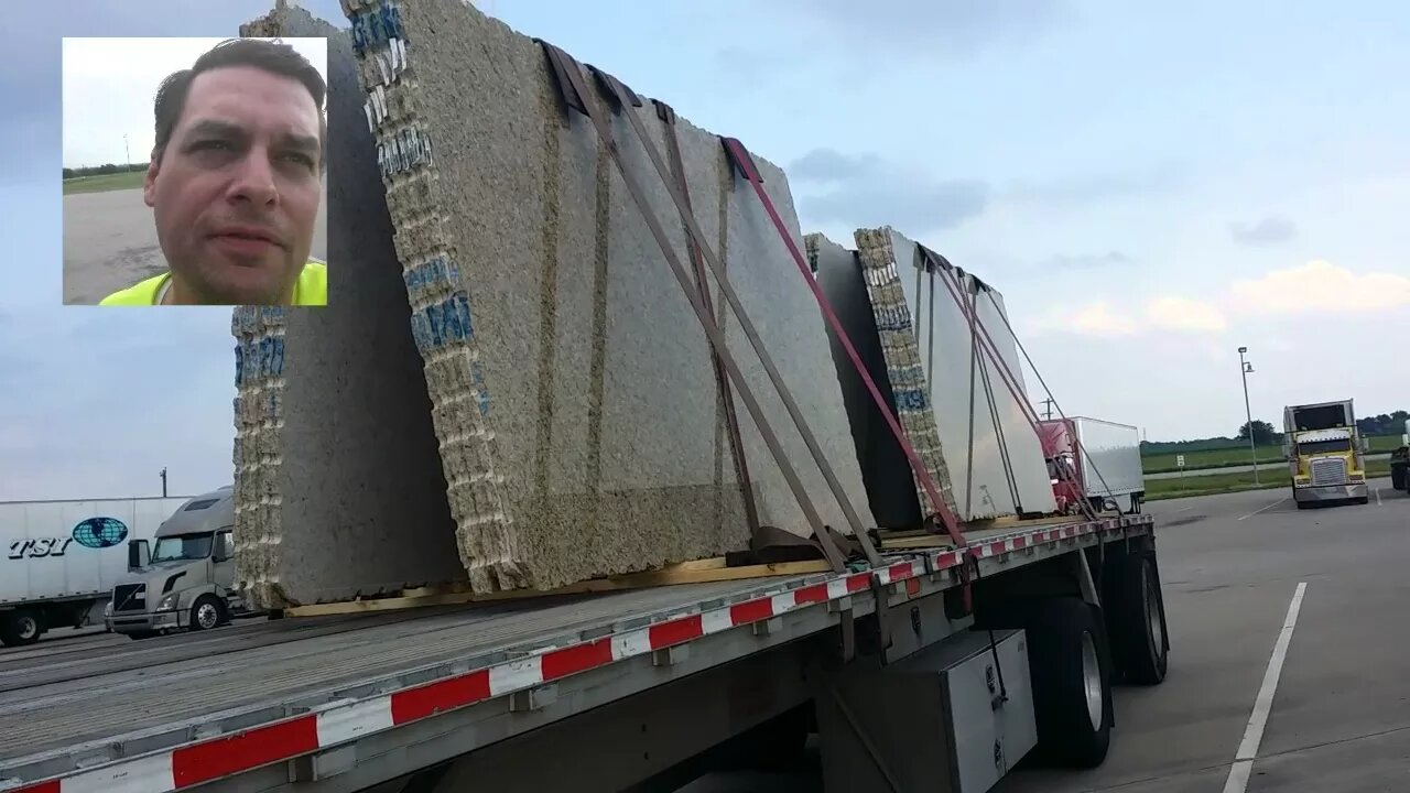 Picking up Granite in Austin Texas and heading NORTH