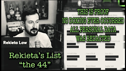 Rekieta’s List “the 44”