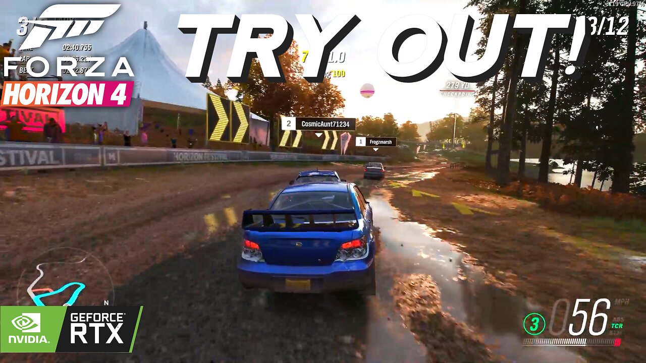 Forza horizon 4 is always a Good game to look at!