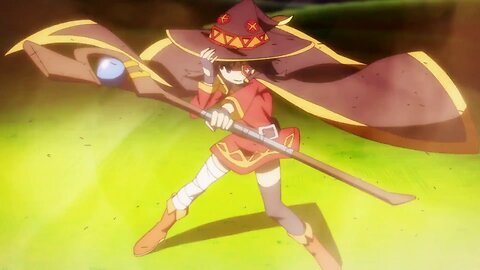 Konosuba - Kazuma, Aqua, and Megumin frog hunting