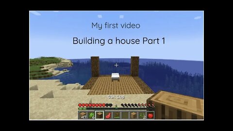 (part one ) building my house.My first video OMG