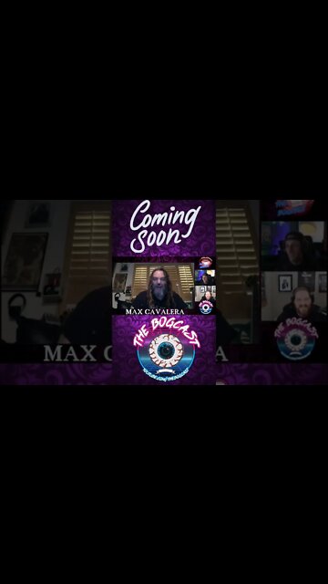 We just interviewed Max Cavalera! Drops this Metal Monday! 😎🤘