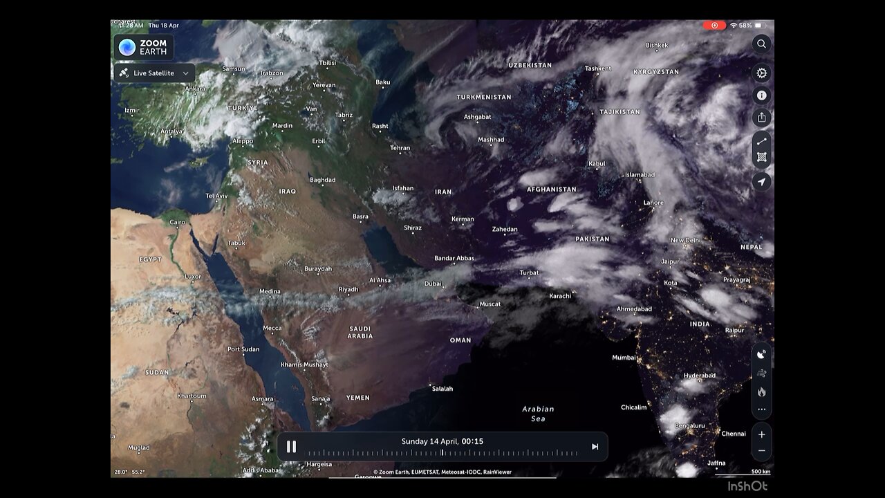 Alert!! This cloud seeding event was Environmental WARFARE!