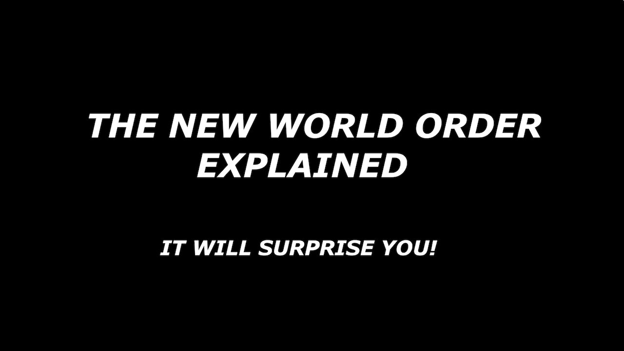The NWO explained