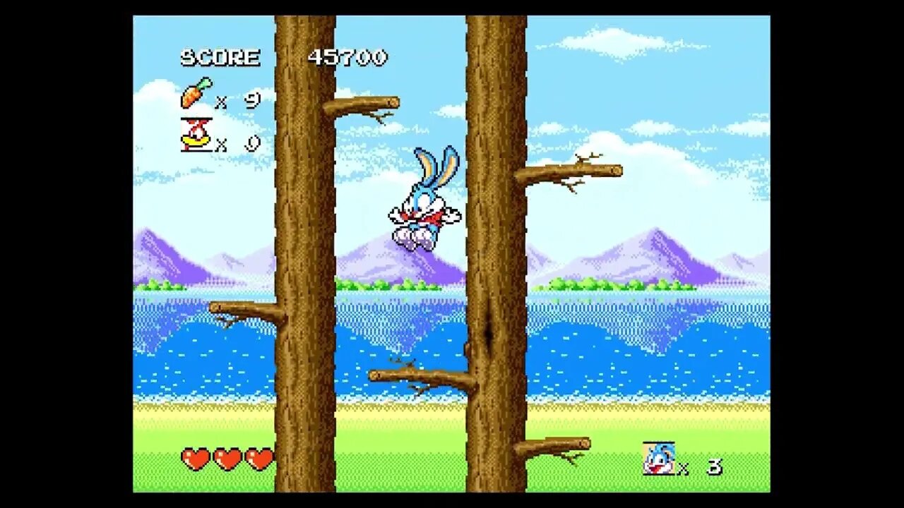 Tiny Toon Adventures: Buster's Hidden Treasure (Gen) Gameplay Sample