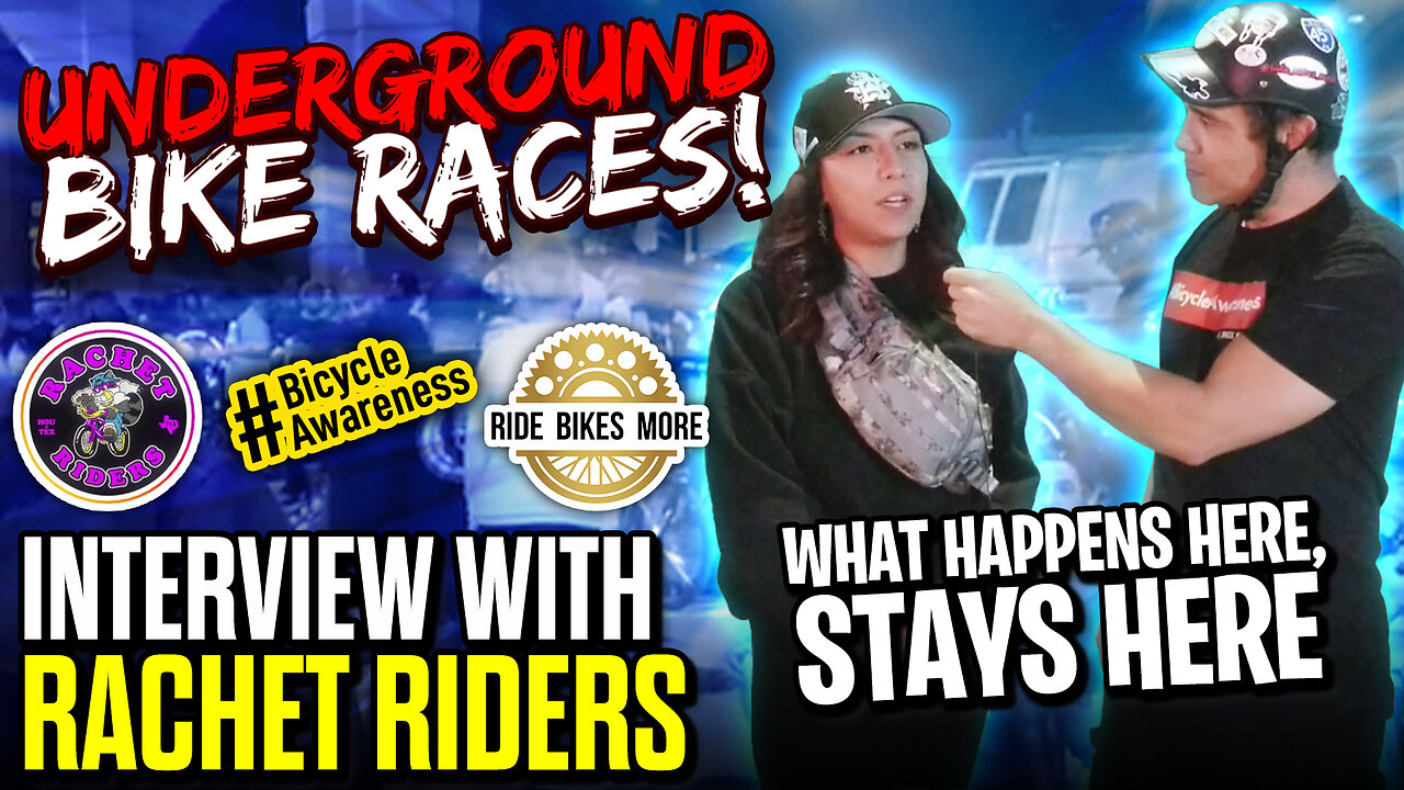 Underground Races Interview at Rachet Riders Rally Races | Cycling Show| Houston,Texas