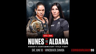 Julianna Pena out, Amanda Nunes vs. Irene Aldana set for June 10th!!