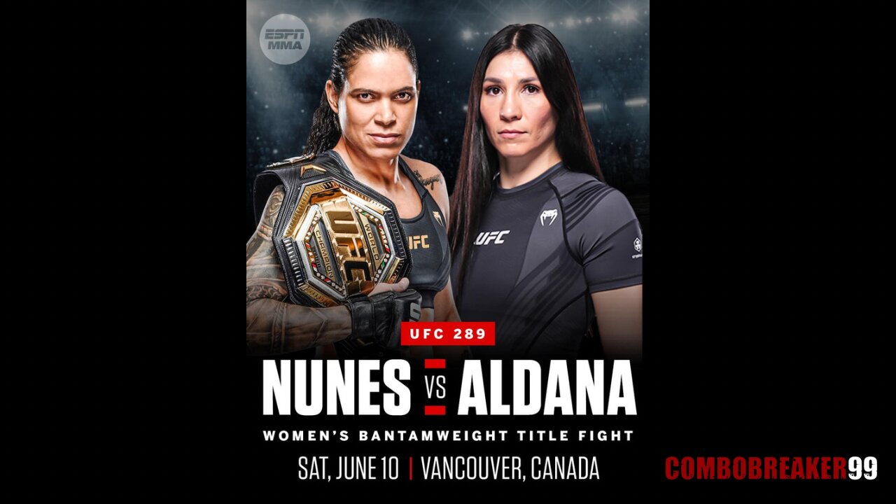 Julianna Pena out, Amanda Nunes vs. Irene Aldana set for June 10th!!