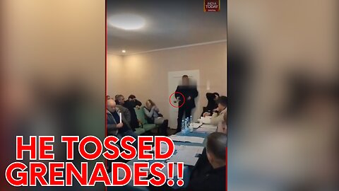 Ukrainian Councilor Tosses 3 GRENADES INTO Council Meeting