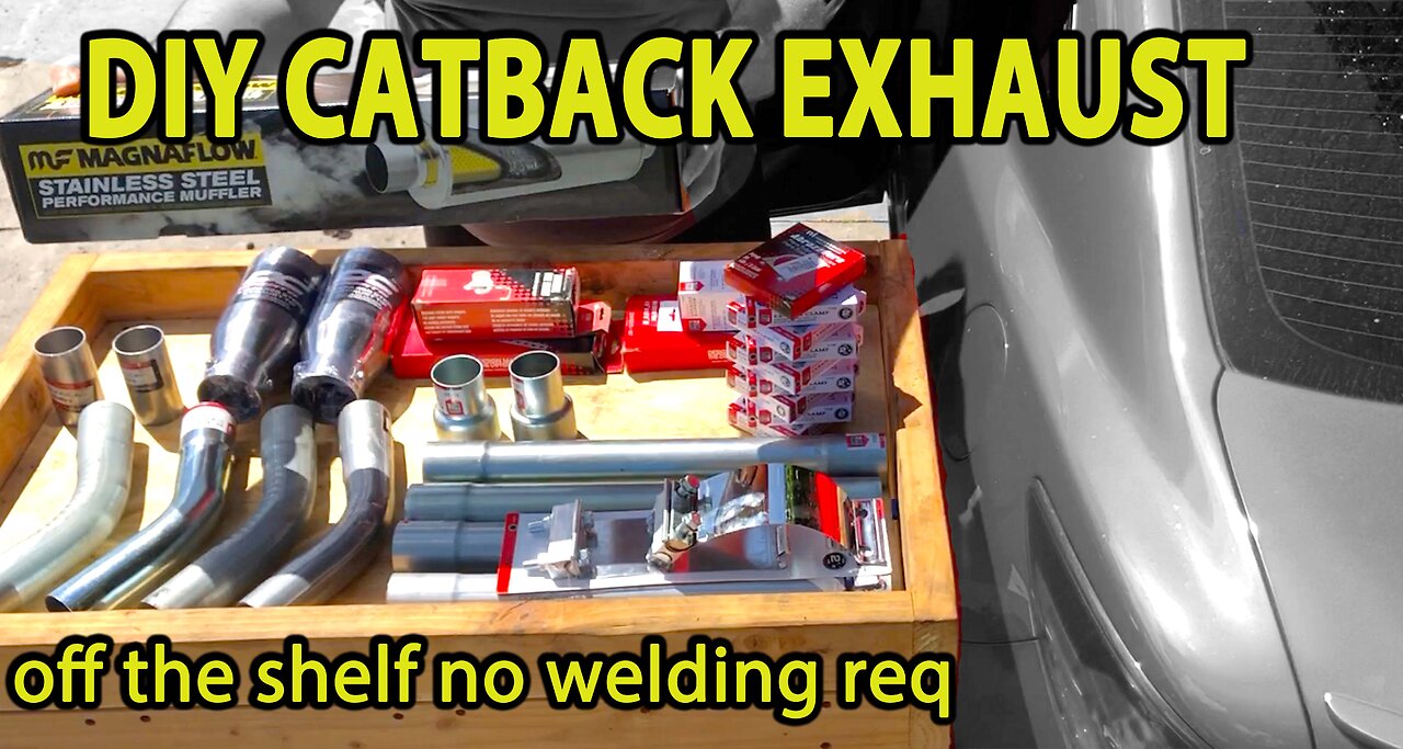 Easy DIY Catback Exhaust System: Assemble with Off-the-Shelf Parts without Welding