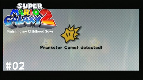 Super Mario Galaxy 2: Finishing my Childhood Save - Part 2: Comet and Failure