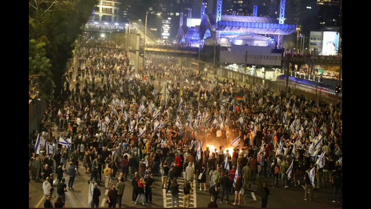 CIVIL WAR IN TEL AVIV