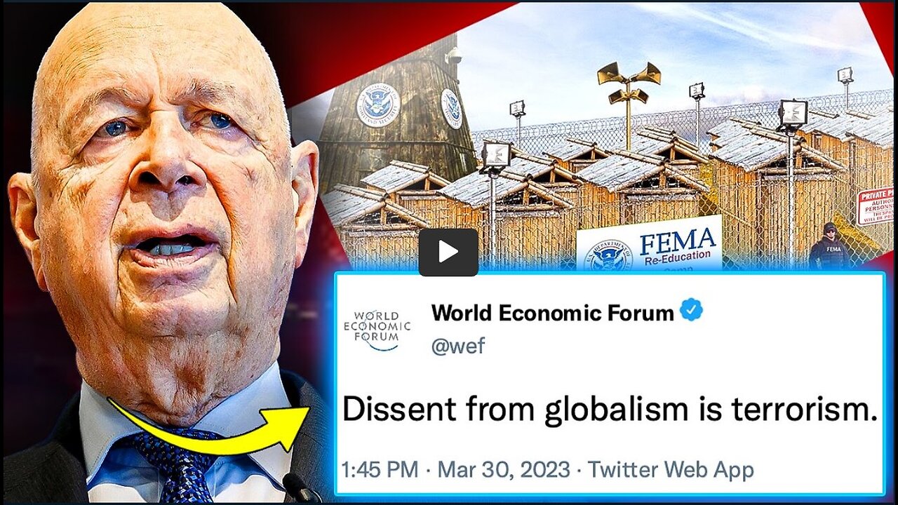 Senate Bill 686 Gives WEF Full Control Over America, Gives Citizens 20 Years in Prison For Dissent