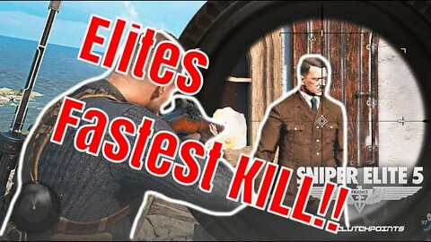 How did he MISS?!: Sniper Elite 5