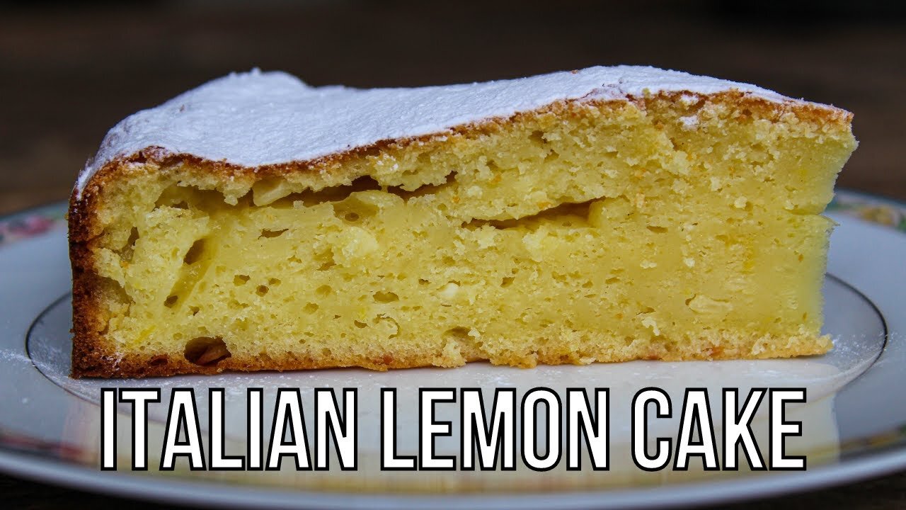 HOW TO MAKE Italian Lemon Cake | Homemade Recipe | JorDinner