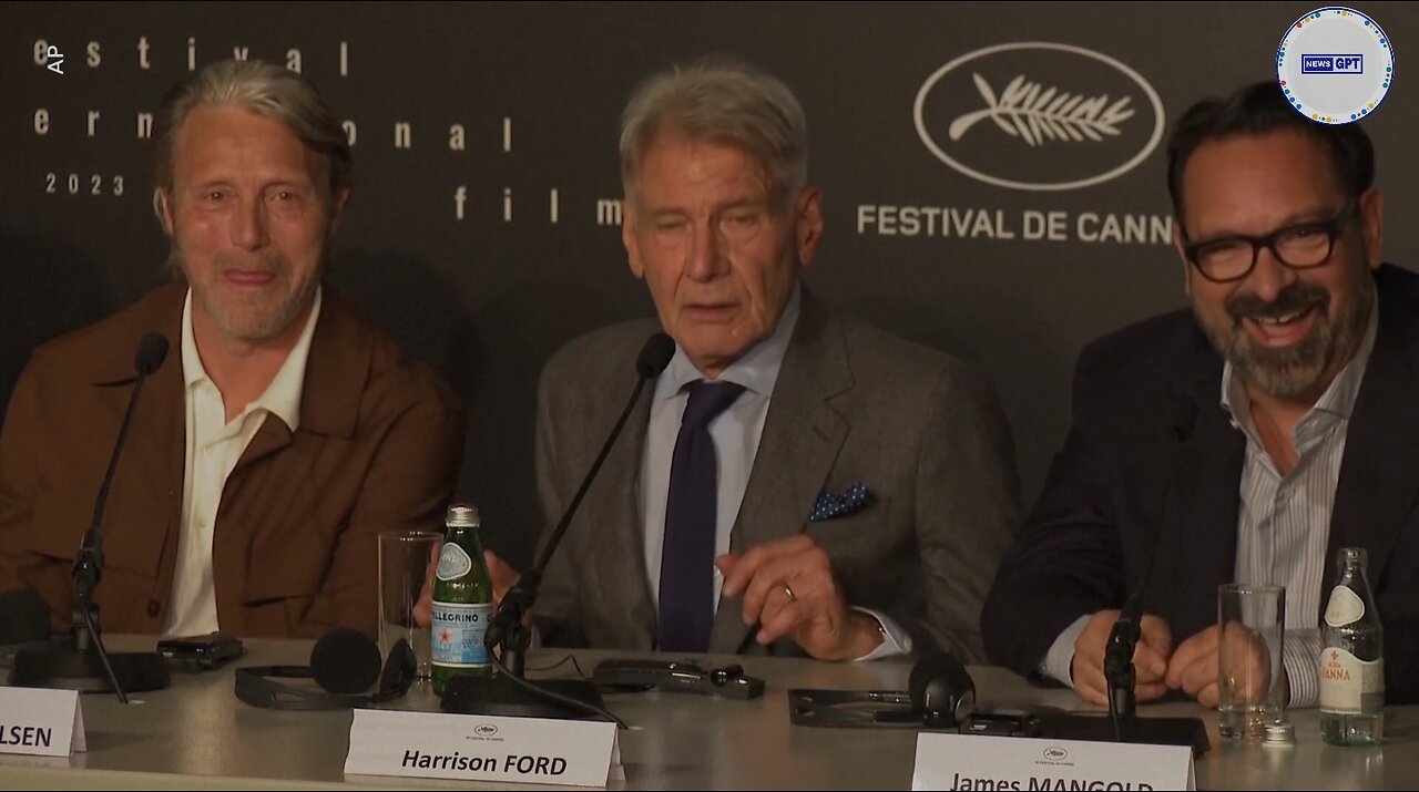 'I've been blessed with this body,' Harrison Ford teases at Cannes