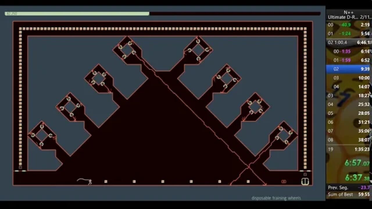 N++ - Ultimate D-row - 1:11:44