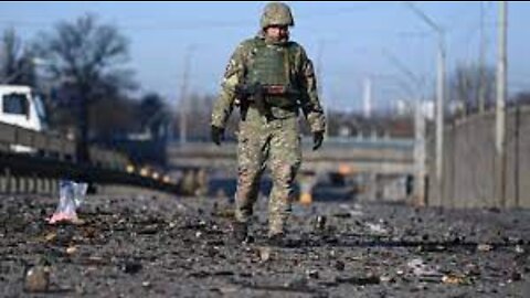 The beginning of the war in Ukraine. February 2022 beginning.