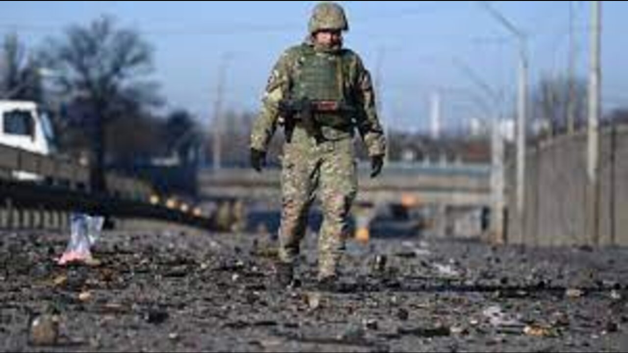 The beginning of the war in Ukraine. February 2022 beginning.