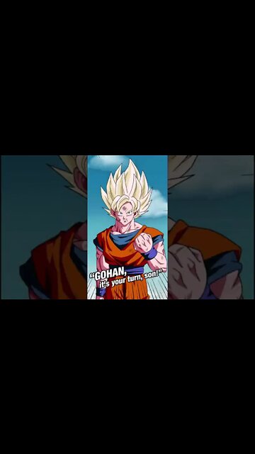 Super Saiyan Goku Backs Down From Perfect Cell! #dokkanbattle #dokkan #dragonball #dbz