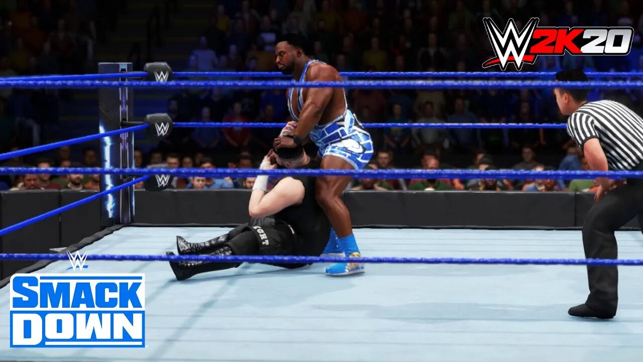 WWE SmackDown (2020) - Big E Vs Kevin Owens One on One Match - WWE 2K20 - PC Full HD