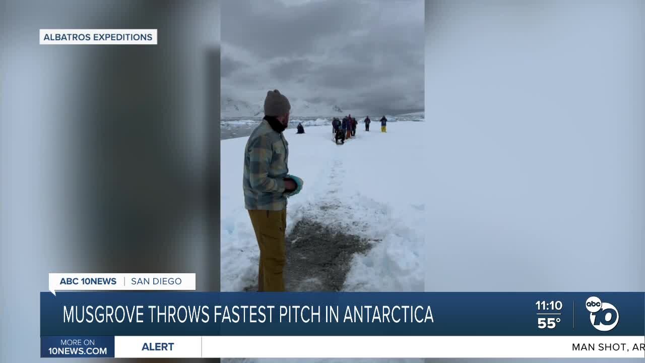 Musgrove and crew discuss record-setting pitch in Antarctica