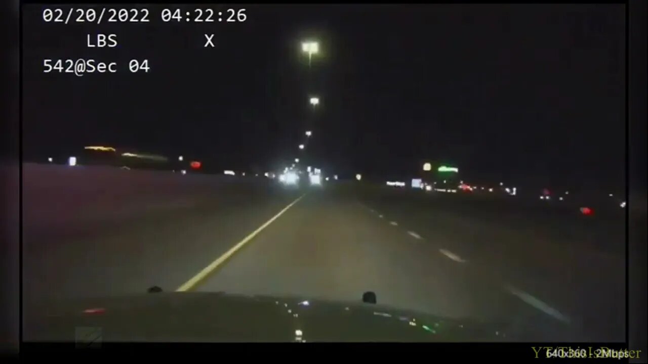 Dashcam video shows moment UHP trooper rams wrong way driver on I-15