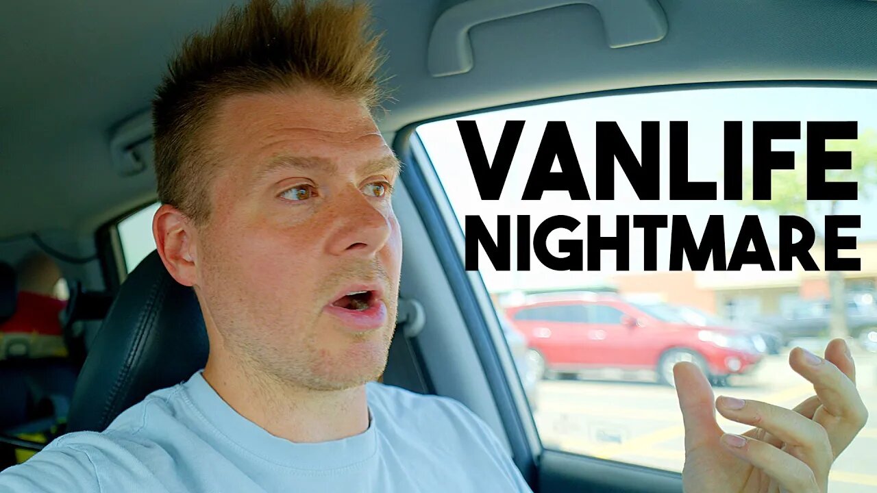 VANLIFE NIGHTMARE! Chaos in the Night, Squirrel Wreaks Havok