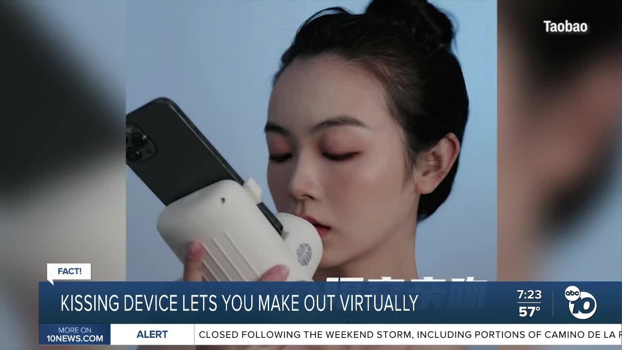 Fact or Fiction: Device allows long-distance kissing?