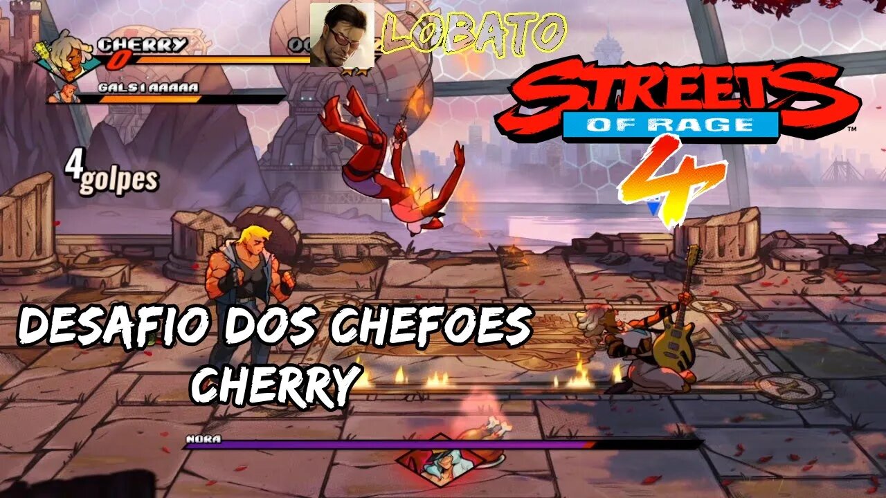 Streets of Rage 4 - Cherry - Desafio dos Chefões