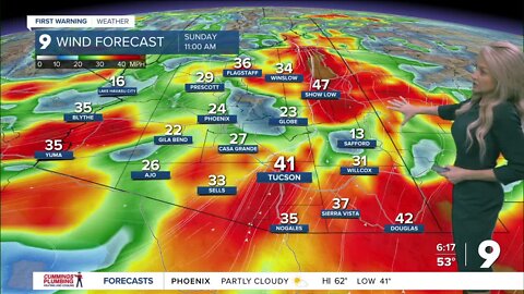 Clearing out and warming through Saturday