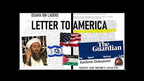 "Letter to America" - Osama Bin Ladens "Brief an Amerika"