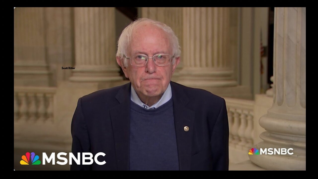 MSNBC | Bernie Sanders | Netanyahu tells Biden ‘Screw you’ on Gaza de-escalation