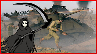 REAPING Enemy Armor! Enlisted Sherman M4A3 Tank Gameplay