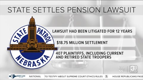 Nebraska to pay more than $18 million to state troopers over pension payments