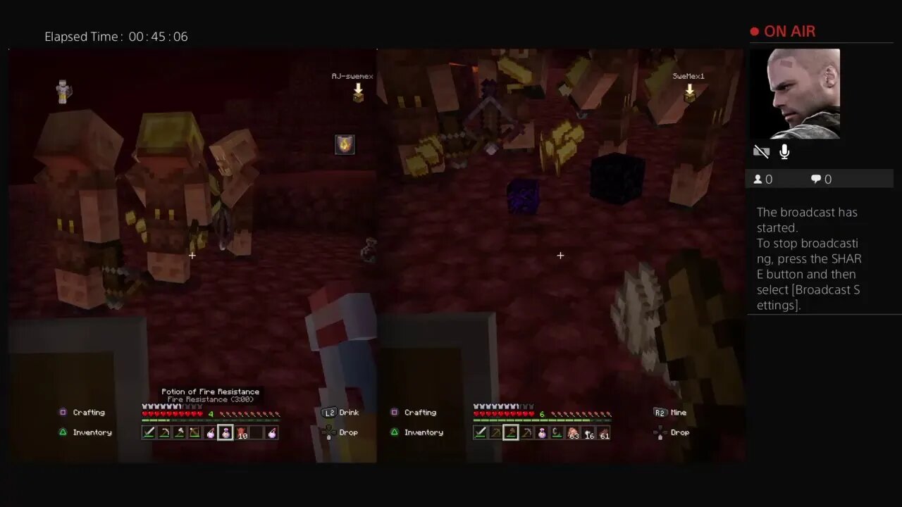 Minecraft 2st adventure with my brother